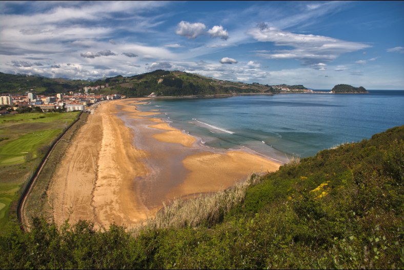 Zarautz beach